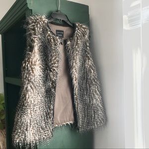 Doncaster faux fur Vest